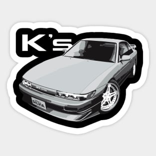 JDM Car S13 240 180 Drift Silvia K's AERO Sticker